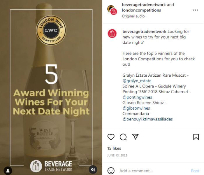 New wines to try for your next big date night