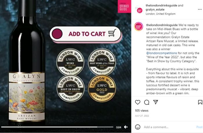 B2C London Drinks Guide Post