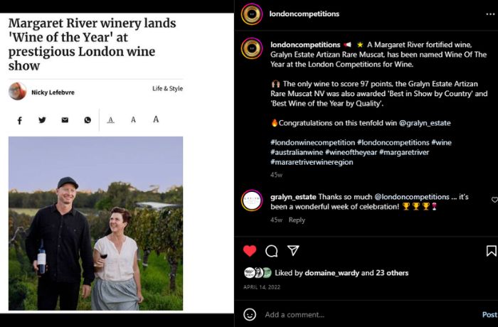 Margaret river Winery Lands