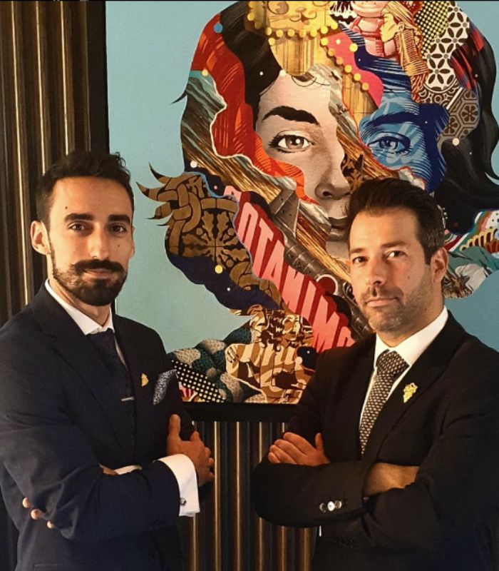 Image: Prokopios Mountrichas (left), Anastasios Karakasis (right)