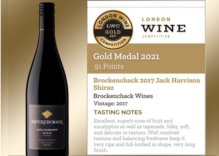 Brockenchack 2017 Jack Harrison Shiraz