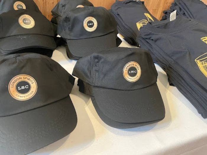 Each judge also gets a cap and a tshirt