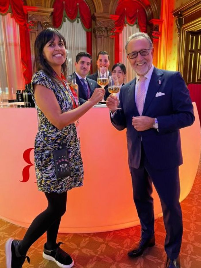 Chiara Sieni with Salvatore Calabrese