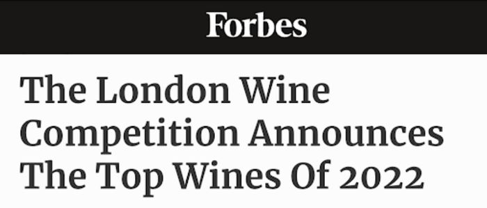 London Wine Competition Winners in Forbes
