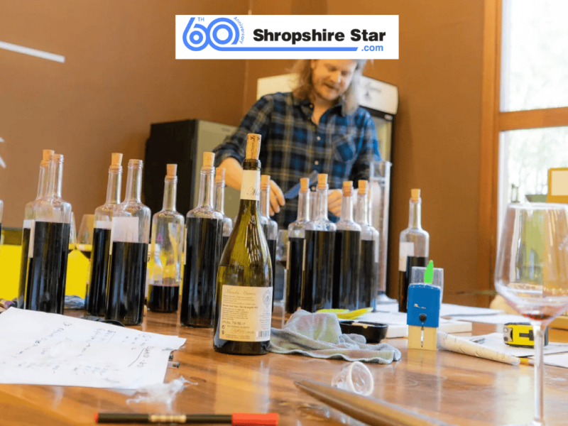 Photo for: Shrewsbury winemakers Emma Williams and Thomas Holt win gold at international London Wine Competition